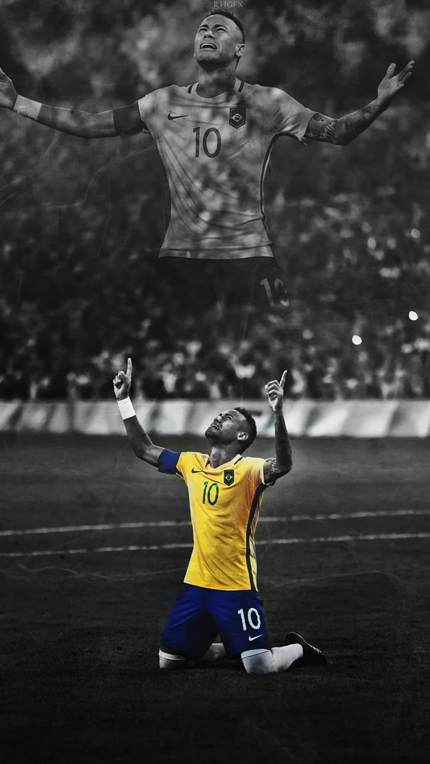 Neymar Iphone Brazil, neymar in brazil HD phone wallpaper