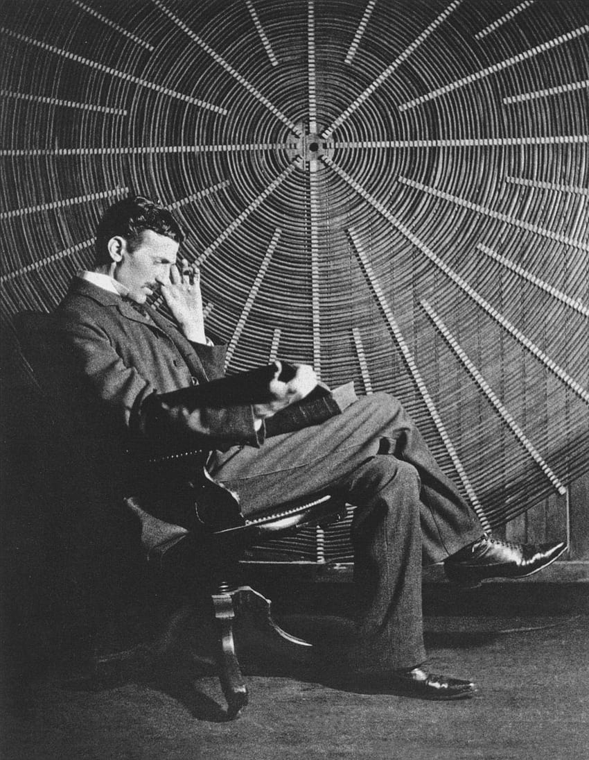 Nikola Tesla de alta calidad fondo de pantalla del teléfono