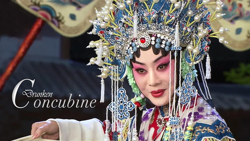 Enjoying Peking Opera 'Drunken Concubine' at Mid HD wallpaper