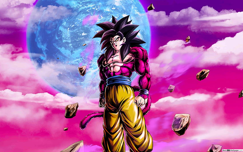 Goku SSJ4, ball, dragon, gt, HD phone wallpaper