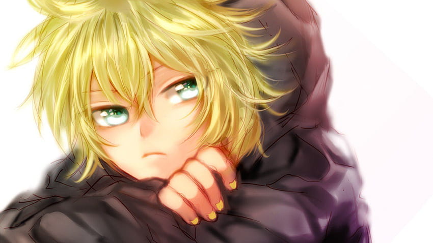 Anime Boy green hair - Arthub.ai