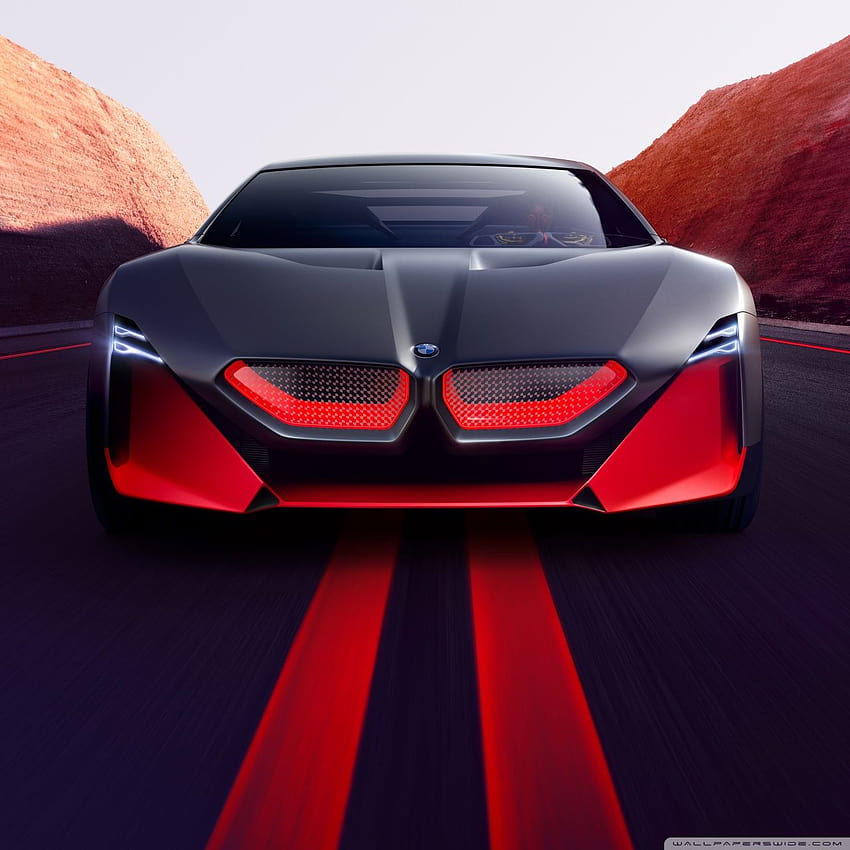 6 Auto deportivo BMW Vision M NEXT 2019 fondo de pantalla del teléfono