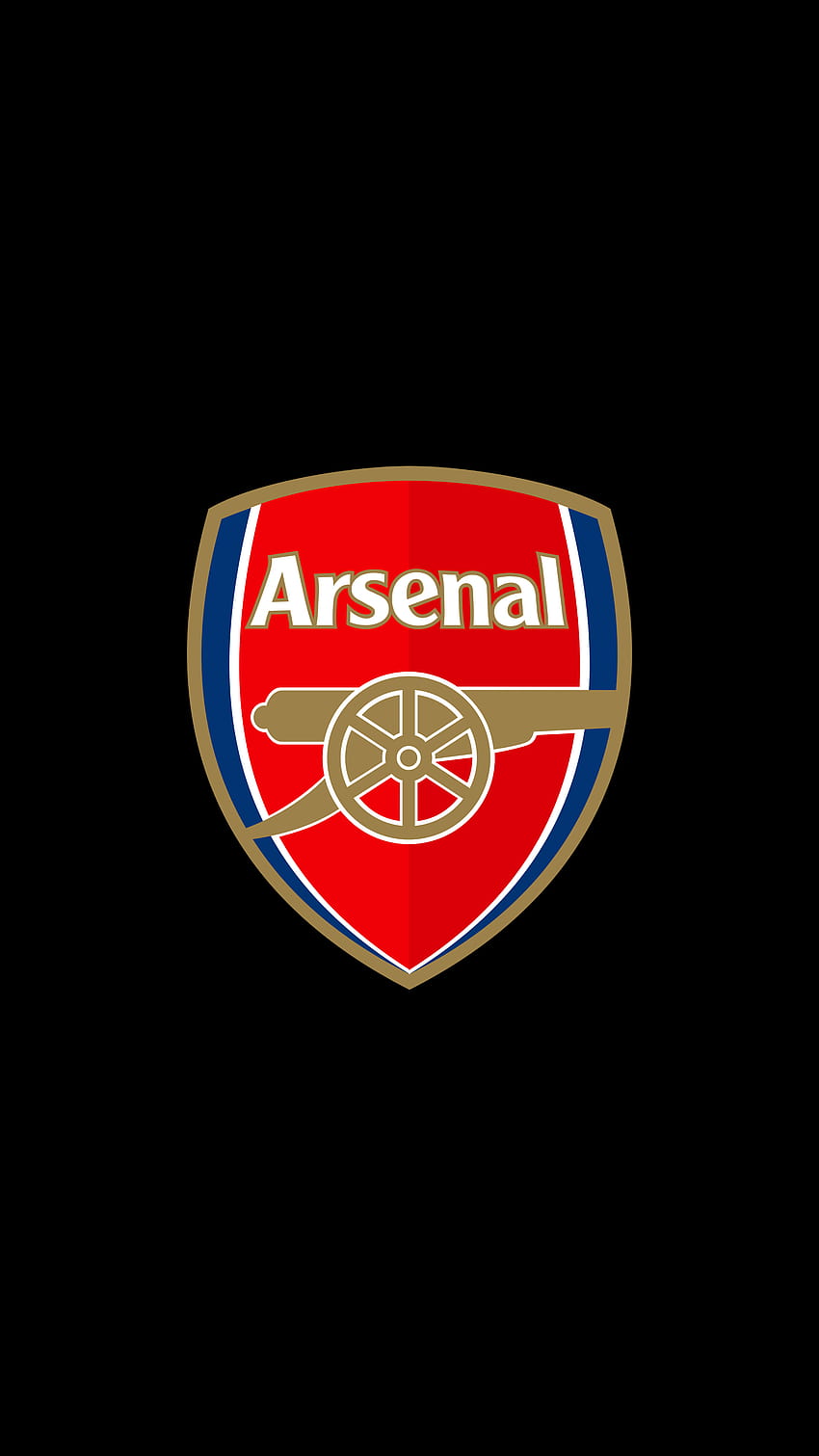 Arsenal FC, gudang senjata amoled wallpaper ponsel HD