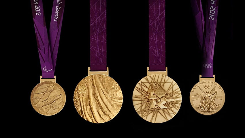 olympische goldmedaillen HD-Hintergrundbild