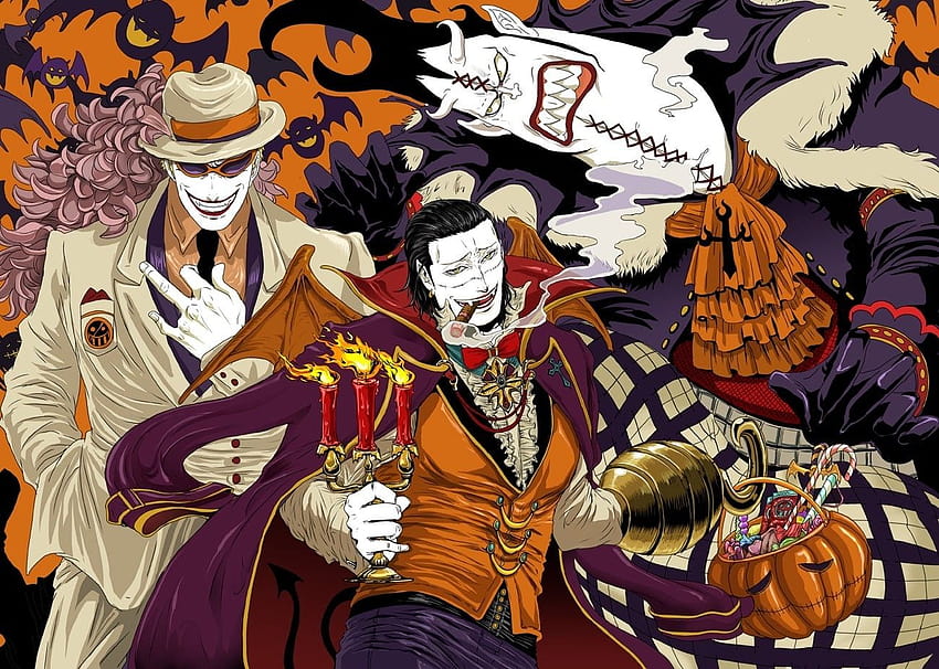 Krokodyl One Piece Halloween, panie krokodylu Tapeta HD