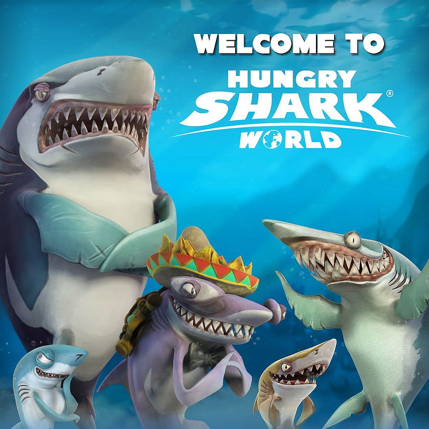Willkommen auf dem Pinterest-Board von Hungry Shark World! Genieße deinen Aufenthalt HD-Handy-Hintergrundbild