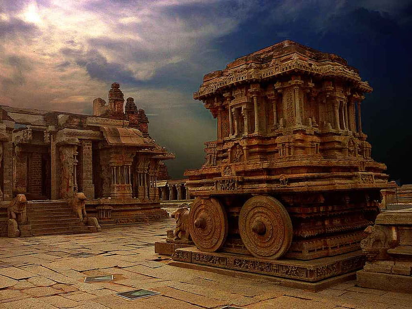 Architektura świątynna Indii, historia Indii Tapeta HD