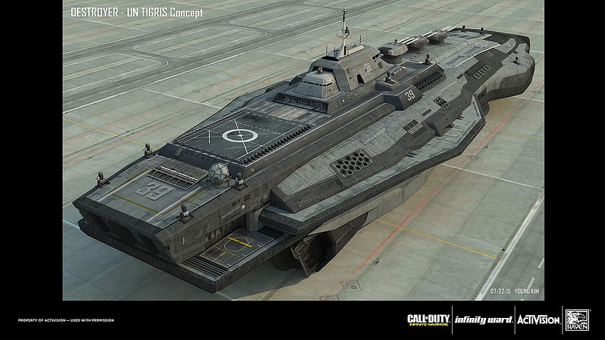 Tigris Concept for Call of Duty: Infinite Warfare HD wallpaper