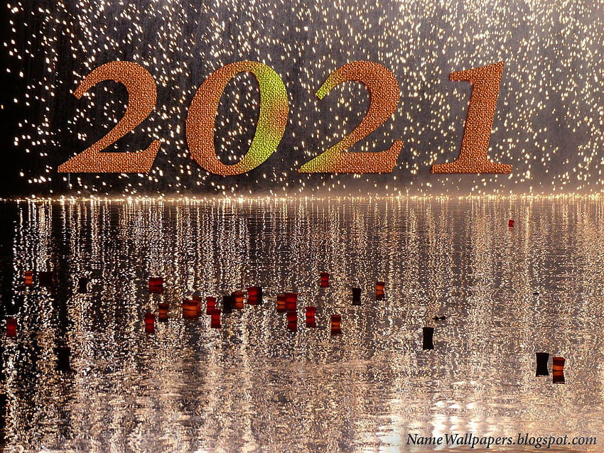 Selamat Tahun Baru 2021, sara nama Wallpaper HD