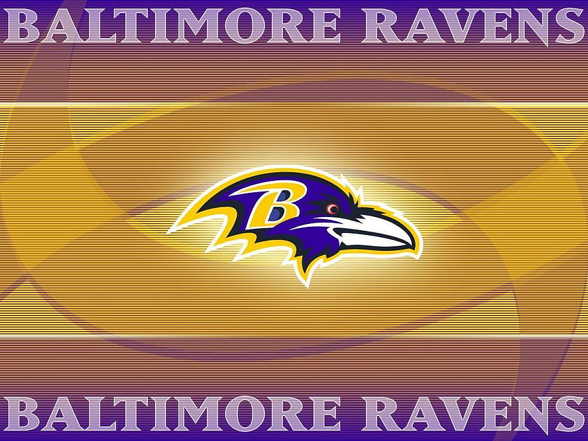Logotipo do Baltimore Ravens, logotipo papel de parede HD