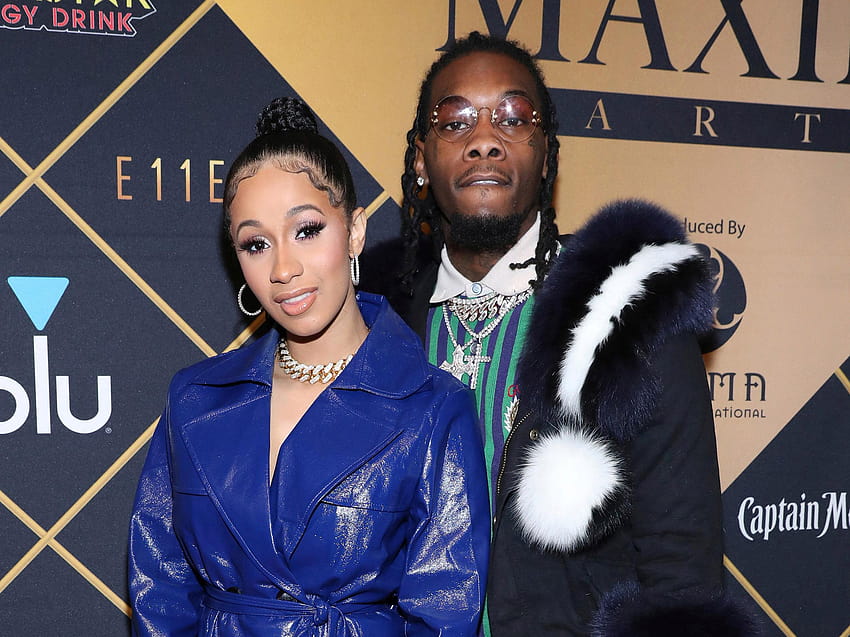 Cardi B announces split from Offset months after welcoming daughter, cardi b and offset HD wallpaper