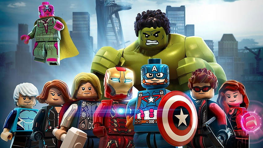 LEGO Marvel Super Heroes 19, lego iron man HD wallpaper