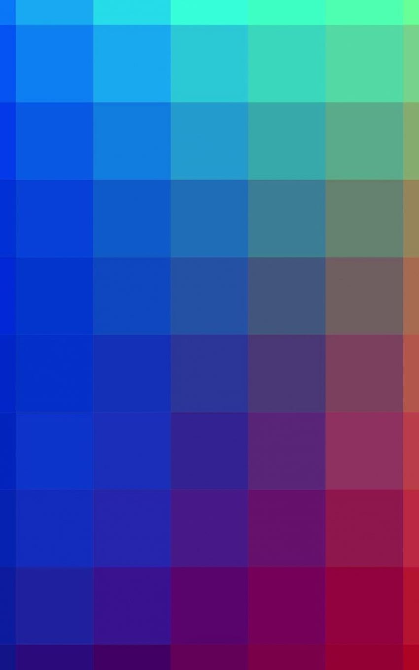 Colorful, squares, gradient, abstract, 800x1280, square gradient colorful pattern HD phone wallpaper