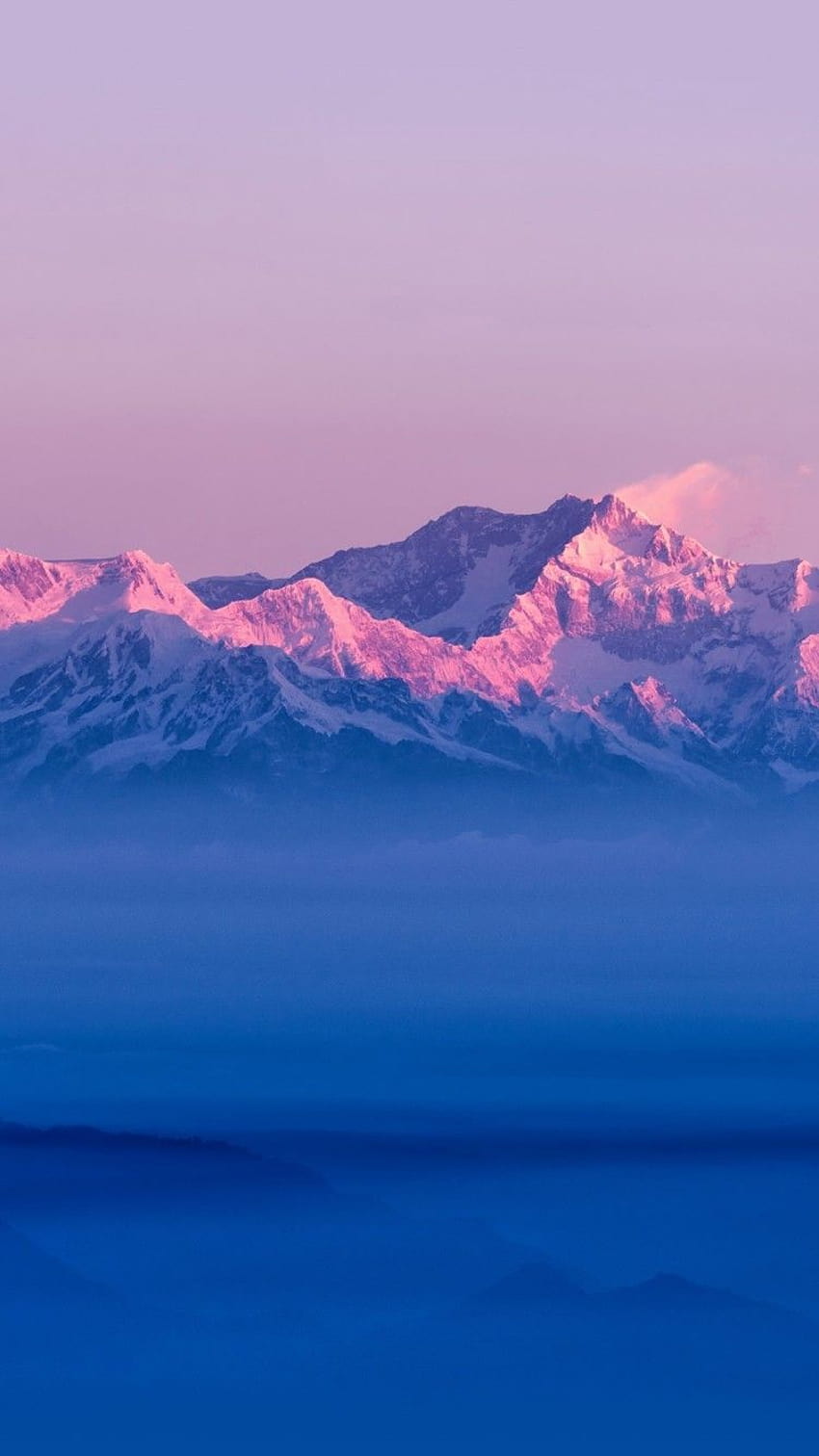 750x1334 Himalayas, Snow, Mountain, Clean Sky, himalayan iphone HD phone wallpaper
