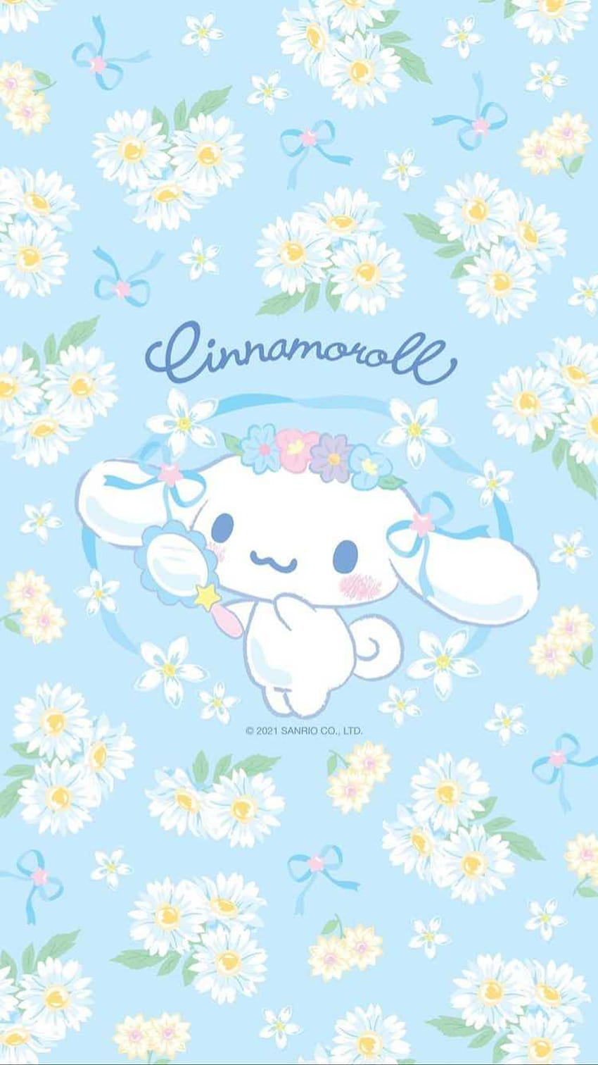 Download Minimalist Cinnamoroll Sanrio Wallpaper  Wallpaperscom