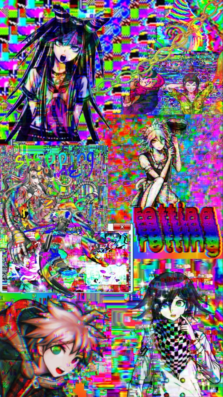 Glitchcore danganronpa, danganronpa glitchcore HD phone wallpaper | Pxfuel