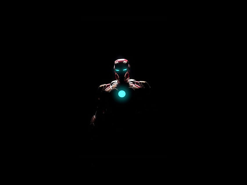 iron man, arc reactor, glowing arc, minimal, , background, 763b8c, iron man arc HD wallpaper