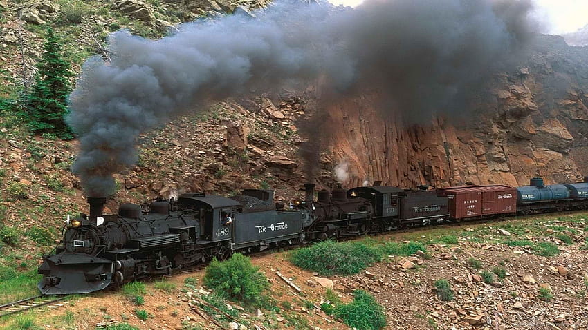 Coal Train HD wallpaper