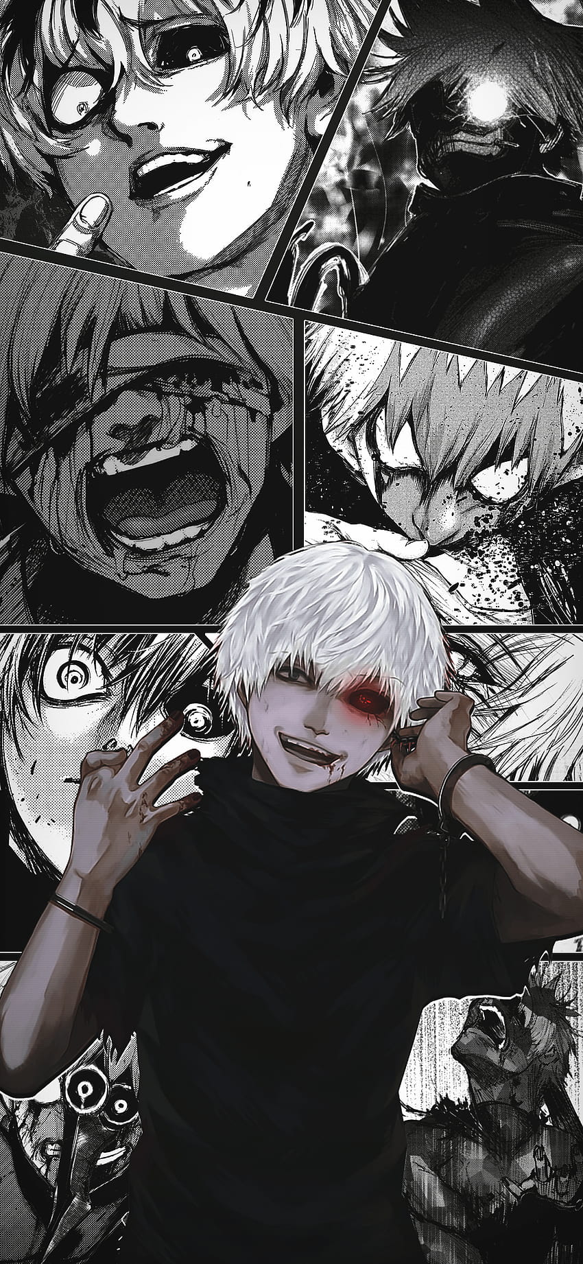 telepon ken kaneki wallpaper ponsel HD