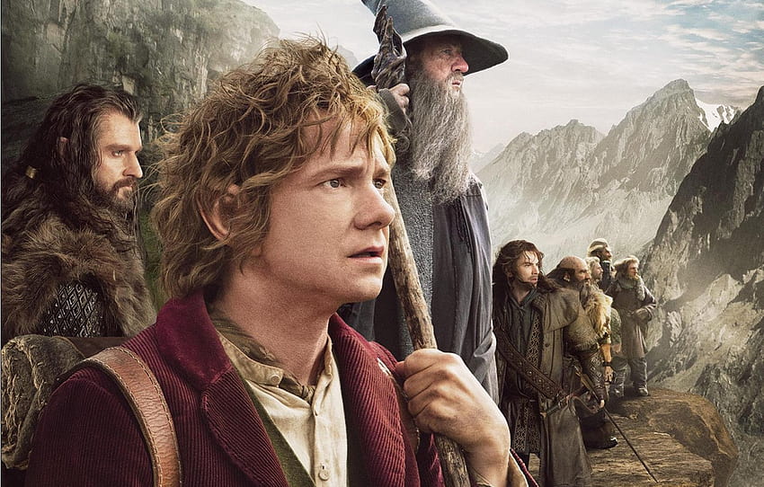 heroes, The Hobbit, An Unexpected Journey , section фильмы, unexpected heroes HD wallpaper