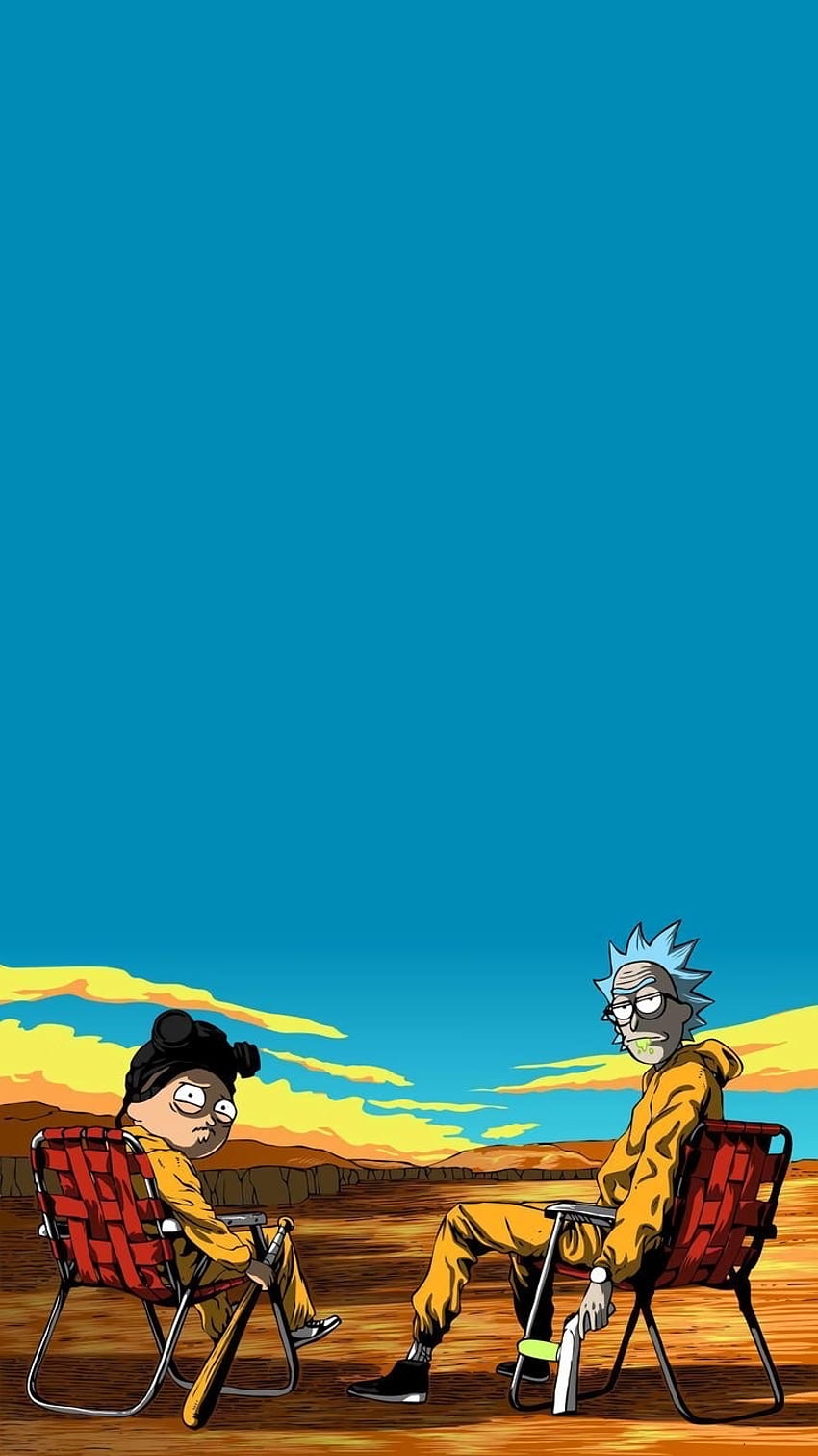 Rick & Morty, Dope Rick und Morty HD-Handy-Hintergrundbild