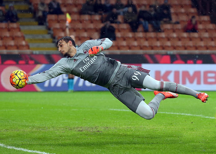 Gianluigi Donnarumma – AC Milan – Best Goalkeepers in Under 20, goalkeeper 2017 HD wallpaper