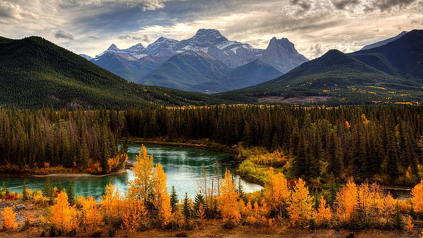 10 amazing of autumn in Canada from Can Geo's Club, autumn wilderness HD wallpaper