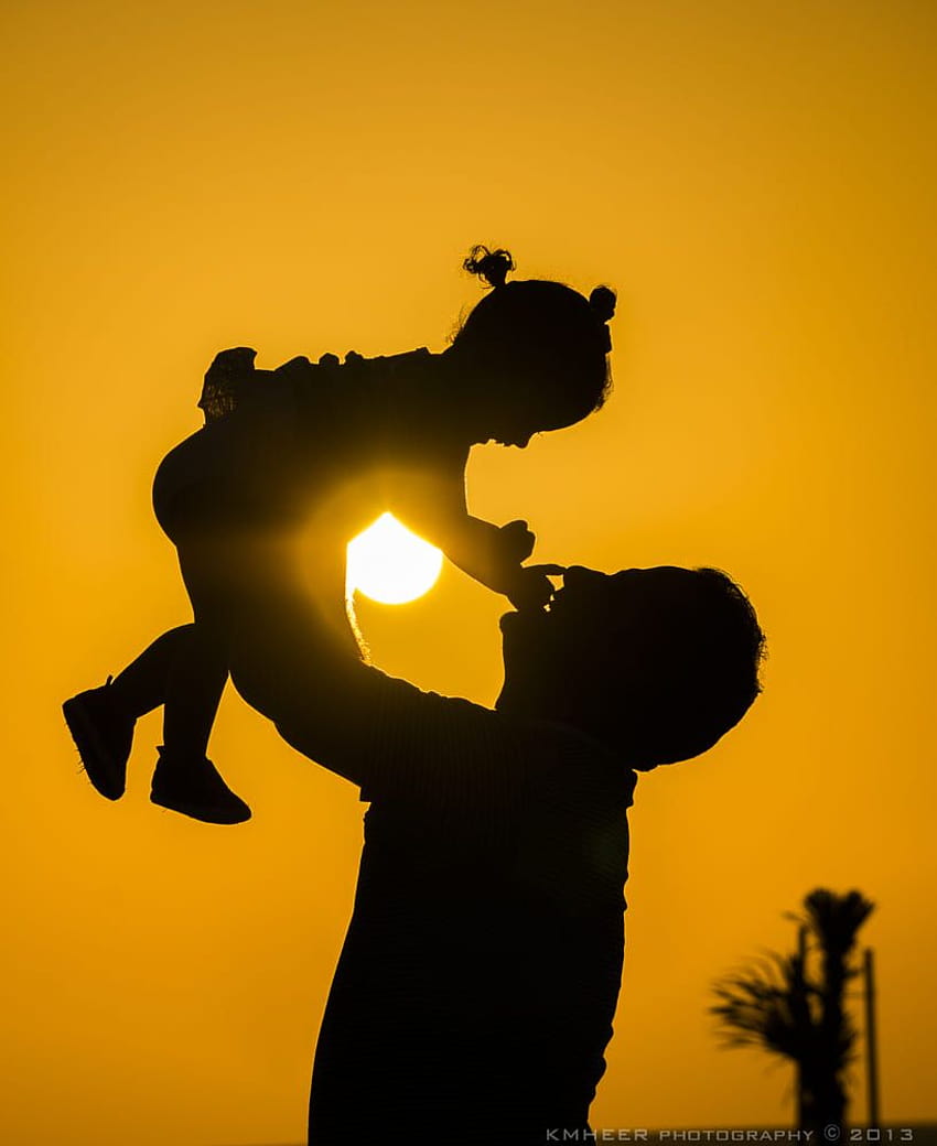 father and daughter by khaled rasan on 500px HD phone wallpaper