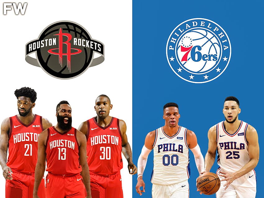 NBA Takas Söylentileri: Houston Rockets, Russell Westbrook Merkezli Pakette Joel Embiid ve Al Horford'u Alabilir – Fadeaway World HD duvar kağıdı