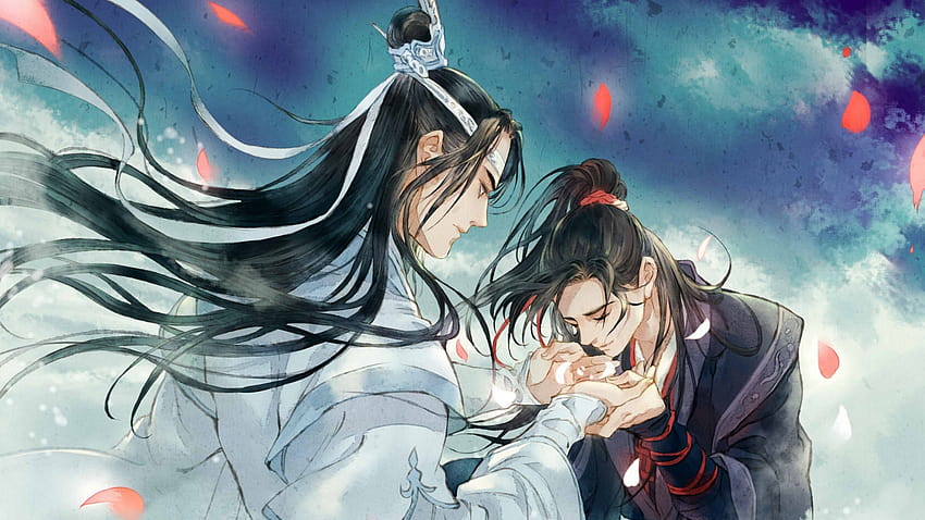 4K, picture-in-picture, wei wuxian, anime boys, mo dao zu shi, anime, HD  Wallpaper