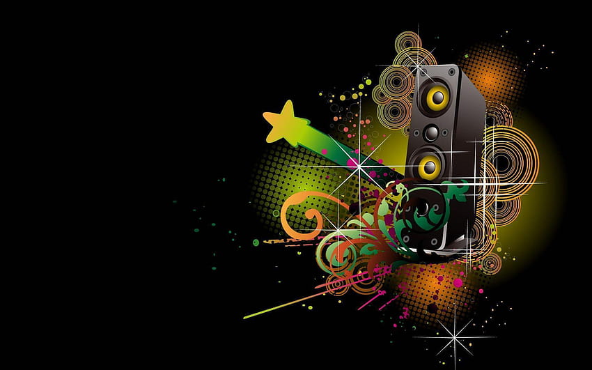 HQ Plus provides different size of Abstract Music, musique HD wallpaper