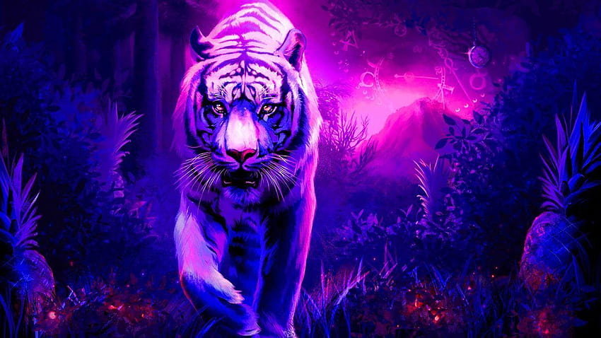 TIGER cat predator cats fantasy asian oriental nature jungle, fantasy ...