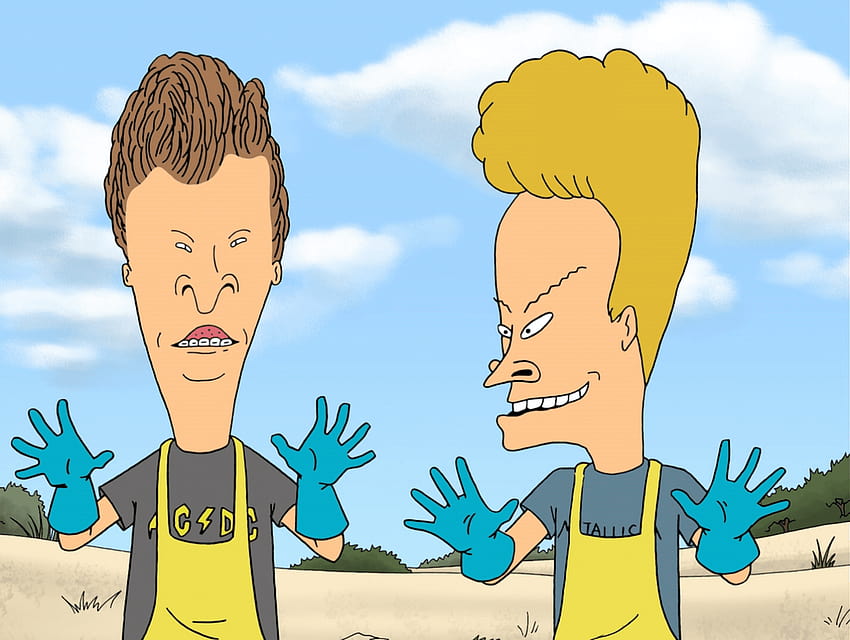 BEAVIS and BUTTHEAD rq, beavis and butt head HD wallpaper