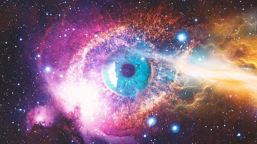 Universe Cosmic Space Eye ...twitter, universe in eye HD wallpaper