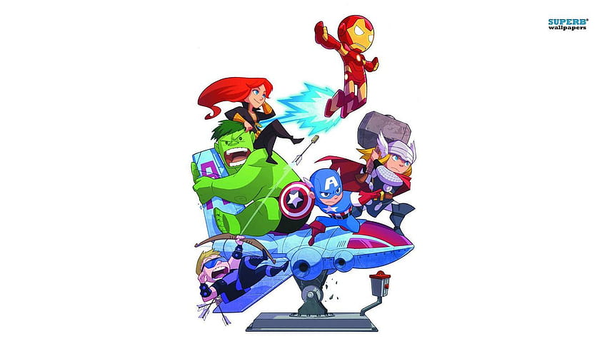 Cute Avengers HD wallpaper