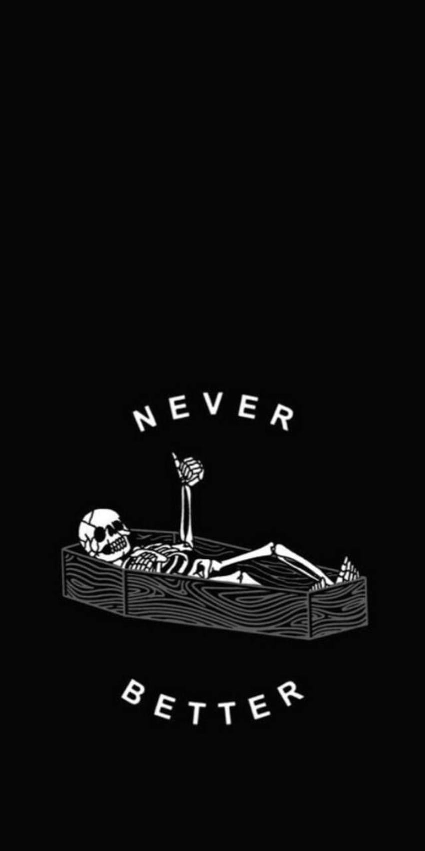 Spooky Skeleton posted by ...cute, aesthetic skeleton HD phone wallpaper