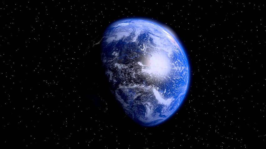 Rotierende Erde, Rotation HD-Hintergrundbild