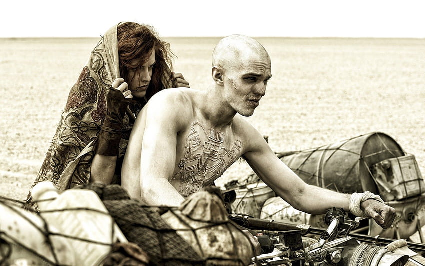 : men, people, women, redhead, sitting, motorcycle, actor, movies, actress, Person, Mad Max Fury Road, Mad Max, Riley Keough, man, graph, human positions 1920x1200, mad people HD wallpaper