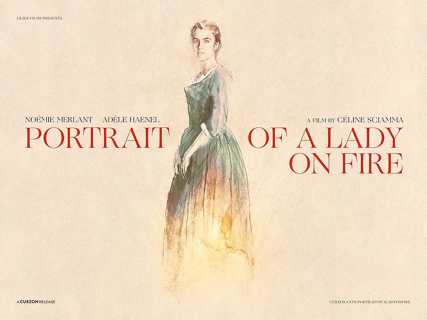Portrait of an Artist on Fire: Designing the 'Portrait of a Lady on Fire' Poster, noemie merlant portrait of lady on fire HD-Hintergrundbild