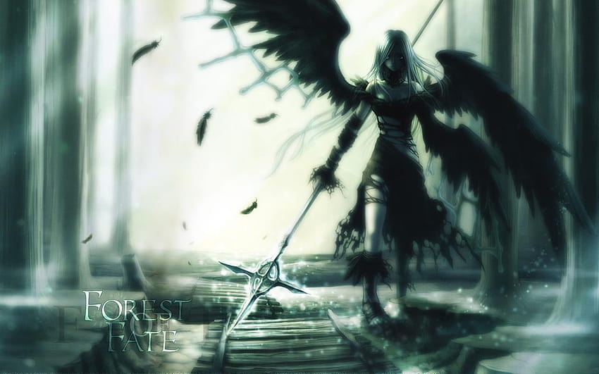 4 Anjo da Morte, anjos da morte anime papel de parede HD
