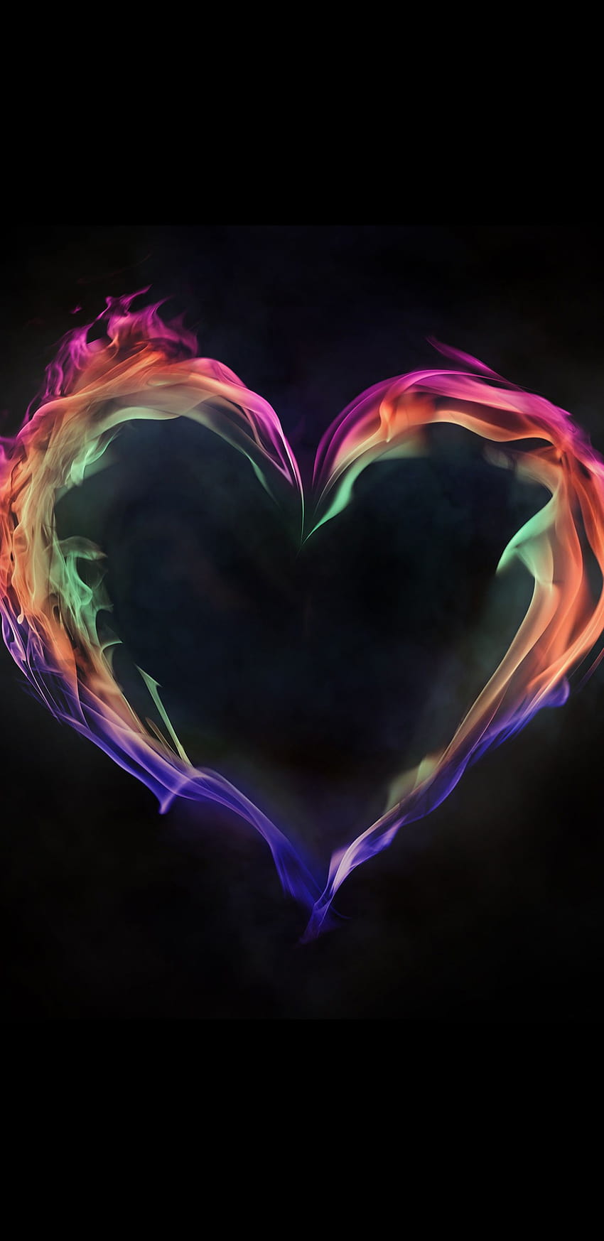 1440x2960 Flame Artistic Heart Love Samsung Galaxy Note 9,8, S9,S8,S Q , Backgrounds, and, galaxy heart HD phone wallpaper