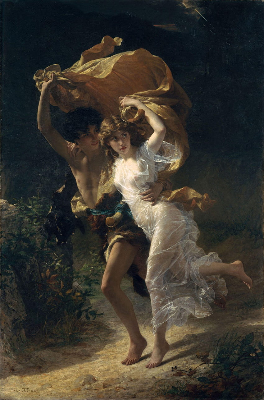 2 berühmte romantische Gemälde von Liebespaaren zum Verkauf, romantische Bewegung HD-Handy-Hintergrundbild