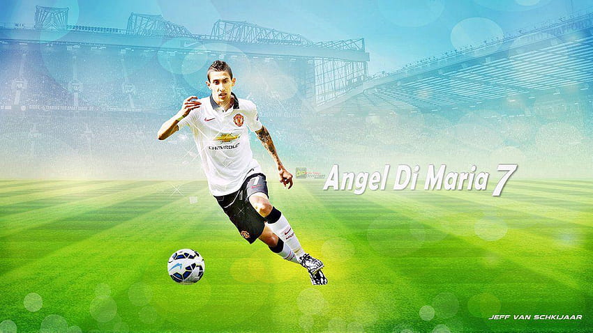 Angel Di Maria Manchester United 2014/15 by jeffery10 HD wallpaper