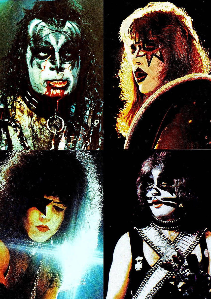 Capas de álbuns da Kiss Band Papel de parede de celular HD