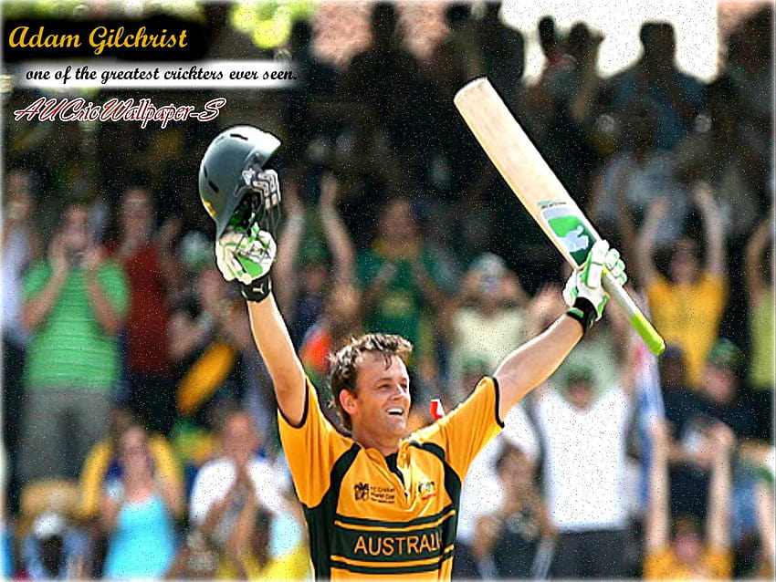 Australian Cricket Team : Adam Gilchrist HD wallpaper