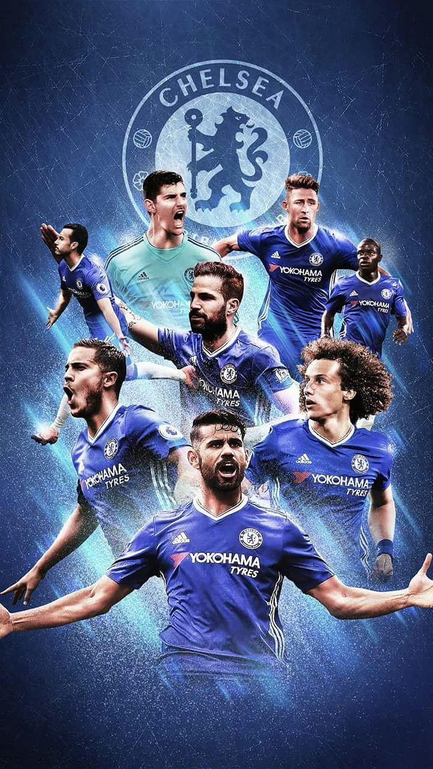 Chelsea Football Club, best chelsea players android HD phone wallpaper