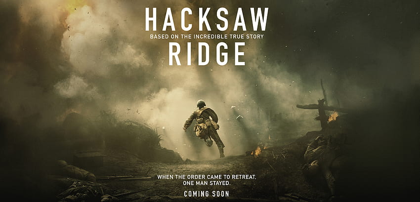 การแข่งขัน: ชิงโปสเตอร์ยนตร์ Oscar หนังเรื่อง Hacksaw Ridge วอลล์เปเปอร์ HD