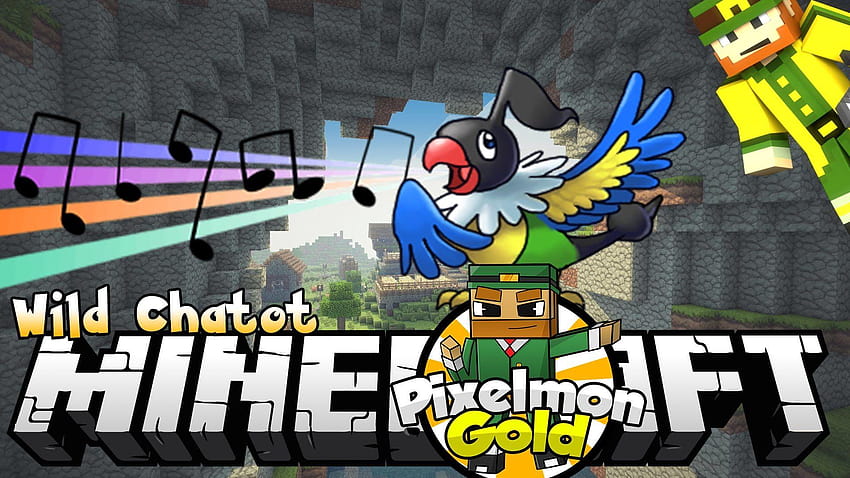 Minecraft Pixelmon Gold 'Wild Chatot' HD Wallpaper | Pxfuel