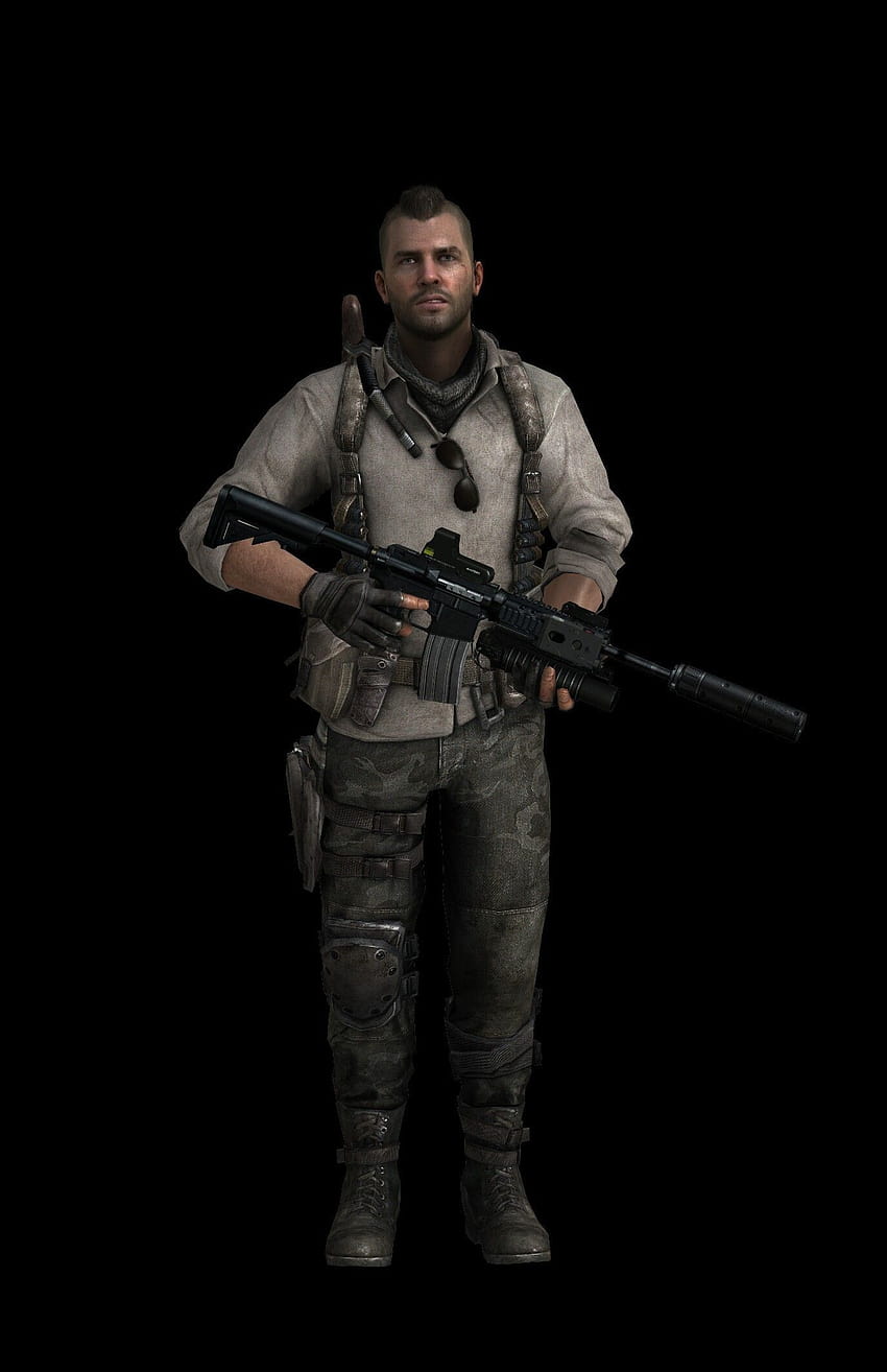 Seife Mactavish Call of Duty, Call-of-Duty-Seife Mactavish HD-Handy-Hintergrundbild