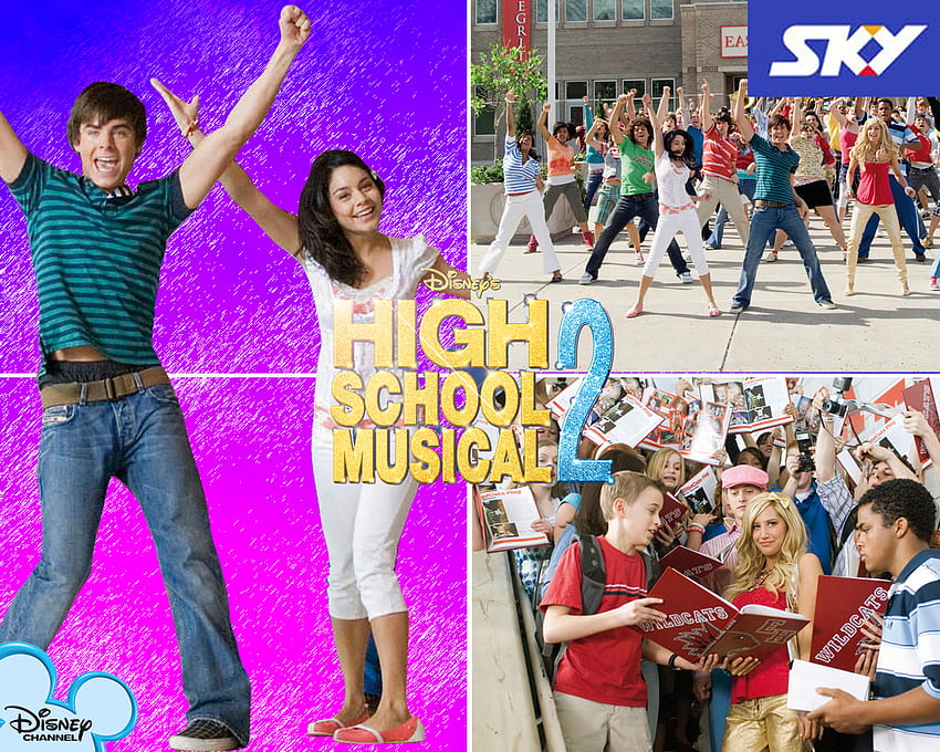 High School Musical 2 , Film, HQ High School Musical 2 Tapeta HD